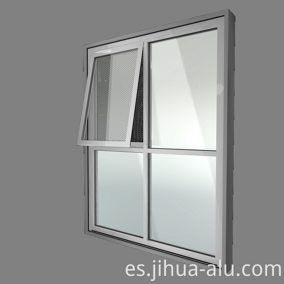 Australian 100 Aluminum Casement Window Aluminium Extrusion Frame